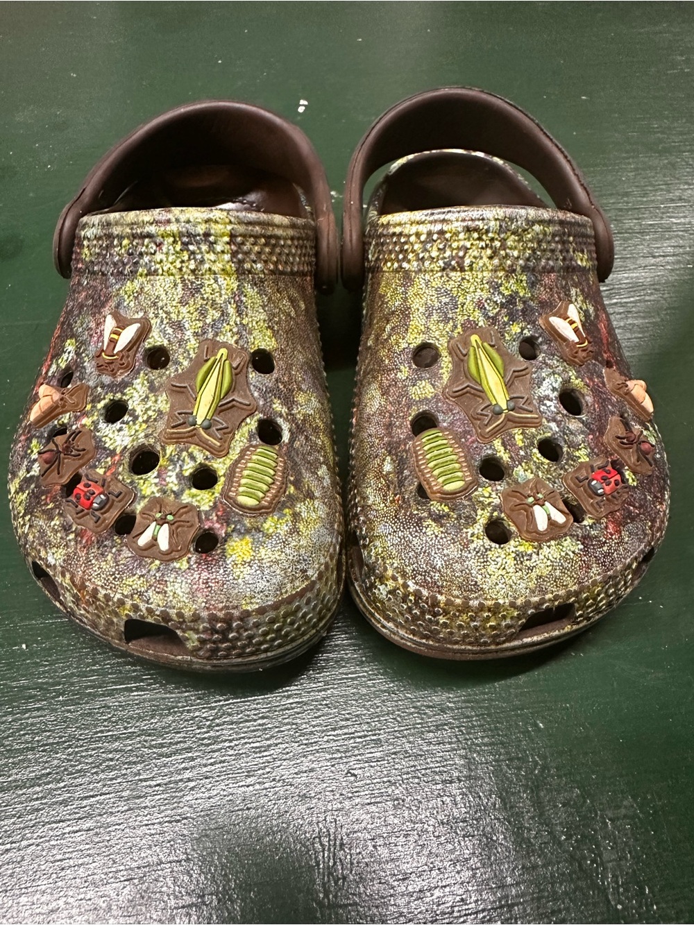 Kids Bug Camo Crocs